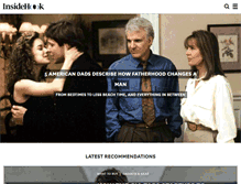 Tablet Screenshot of insidehook.com